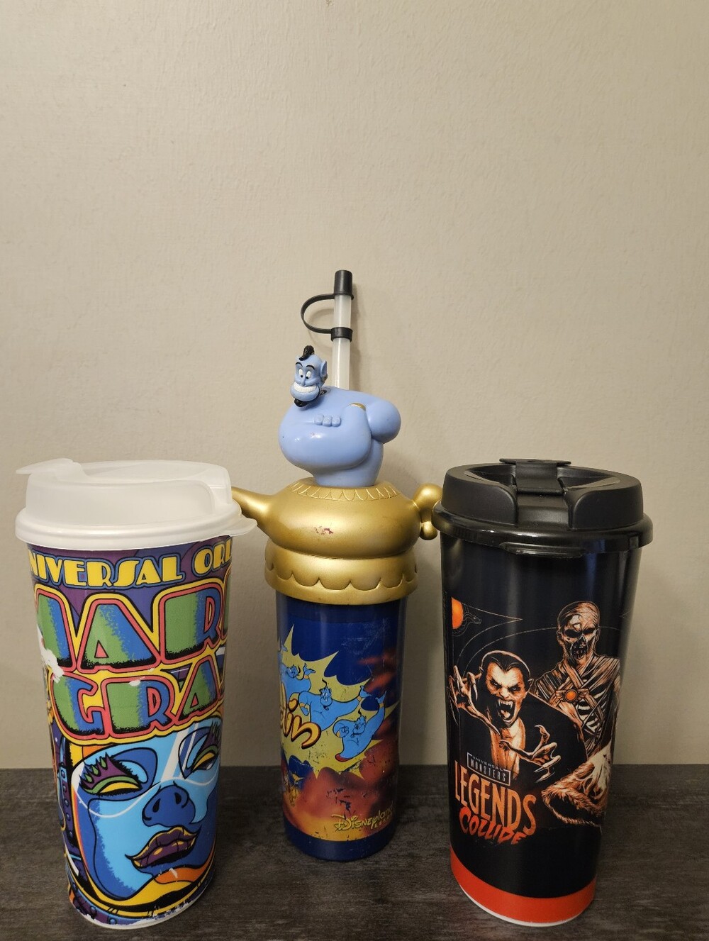 Theme Park Souvenir Tumbler Trio